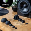 Silicone Speaker Isolation Feet (4-Pack, 2.5") – Non-Skid Adhesive Pads