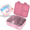 Jarlson® Mili Children's Lunch Box with Compartments, BPA-Free, Bento Box,