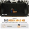 TYGA Car Boot Cargo Net, Elastic Mesh Storage Organiser for