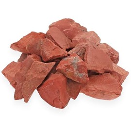 Lebensquelle Plus Roter Jaspis Wassersteine | 100% naturbelassene Rohsteine | 300g Lebensquelle Plus