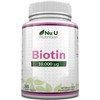 Biotin Hair Growth Supplement - 365 Vegan Tablets (Full Year