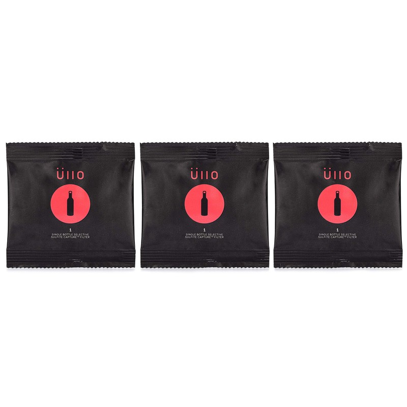 Ullo Full Bottle Replacement Filters (10 Pack) With Selective Sulfite