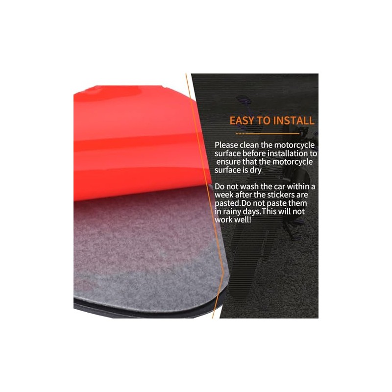 Motorcycle Accessories Non-Slip Side Fuel Tank Pads Protector for NINJA