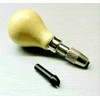 JTS Hand Chuck Wooden Pear Wood Handle Pin Vise Tool