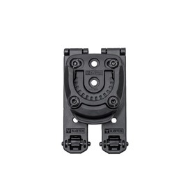 Tek-Mount Mini Receiver - Mini Quick Connect Mounting System for Mag Pouches, Tourniquet Pouches and Tactical Duty Gear (Tek-Mount Mini Receiver On Molle-Loks)