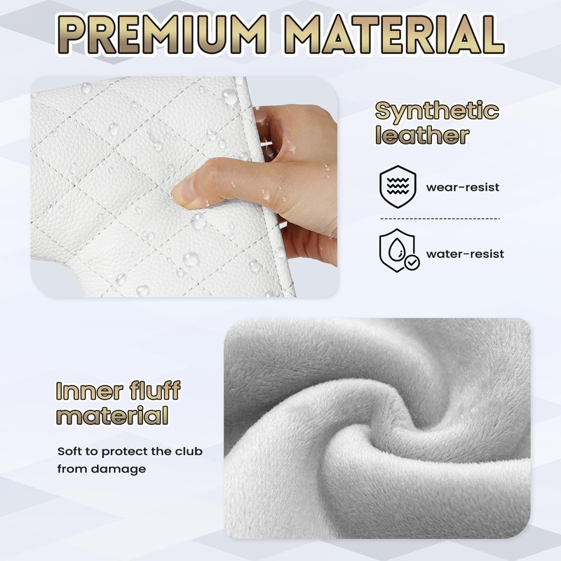 Golf Blade Ping-type Putter Head Cover Magnetic Closure Golf Club