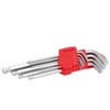 9pcs Ball End L Shape Hex Key Wrench Set Sewing