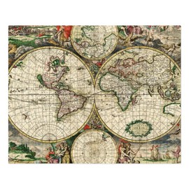 CafePress Vintage Map Large Puzzle, 500 pcs.