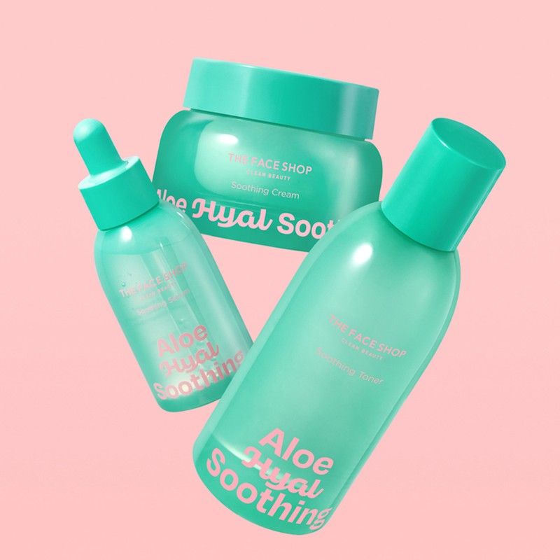 The Face Shop Aloe Hyaluronic Acid Soothing Toner 250mL