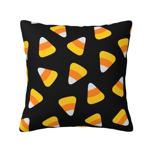 VARUN Cartoon Candy Corn Throw Pillow Covers Seamless Pattern Art