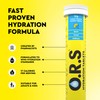 O.R.S Hydration Tablets with Electrolytes, Vegan, Gluten and Lactose Free