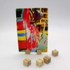 Wood Map Push Pins, Cube Head with Solt an Steel