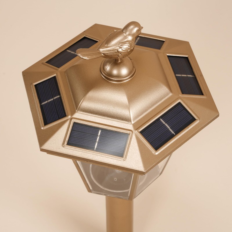 Esotec Solar Lamp Tivoli, height 68 CM, Copper, light colour: