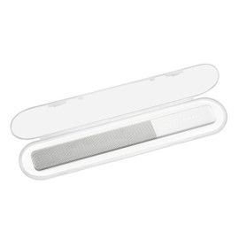 TWEEZERMAN Glass Nail File and Polishing File, Sanded and Washable on Both Sides, White