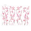DECOWALL DS12-2003P1903 Watercolour Cherry Blossom Wall Sticker Wall Sticker Wall