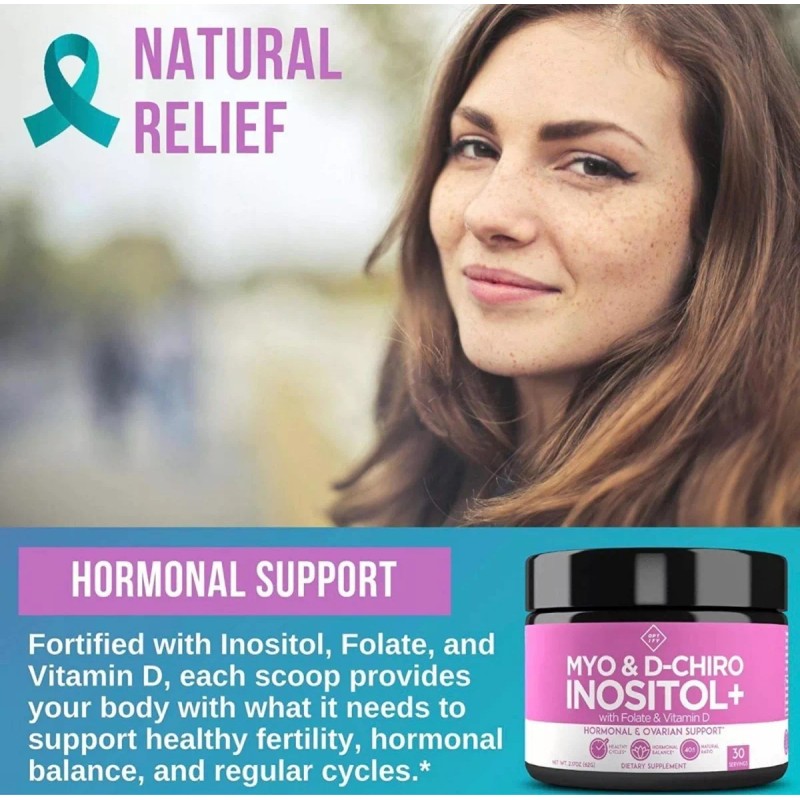 Opt Ify Myo Inositol & D-chiro 40:1 Folato Vitamina D