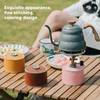 Gas Tank Protective Case PU Leather Fuel Cylinder Canister Storage