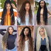Leeven 7 Packs Faux Locs With Curly Ends 18 Inch
