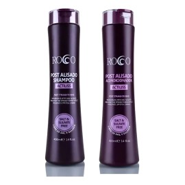 Kit De Shampoo Y Acondicionador Rocco Libre De Sal Y Sulfato
