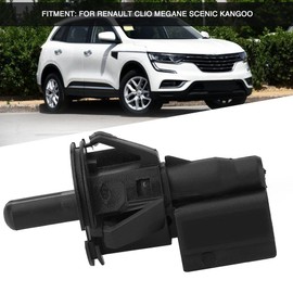 Qiilu Car Door Interior Light Switch Sensor 7700427640 - Push Button - Manual - Black