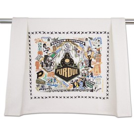 catstudio Purdue University Collegiate Dish & Hand Towel | Great for Kitchen, Bar, Bathroom
