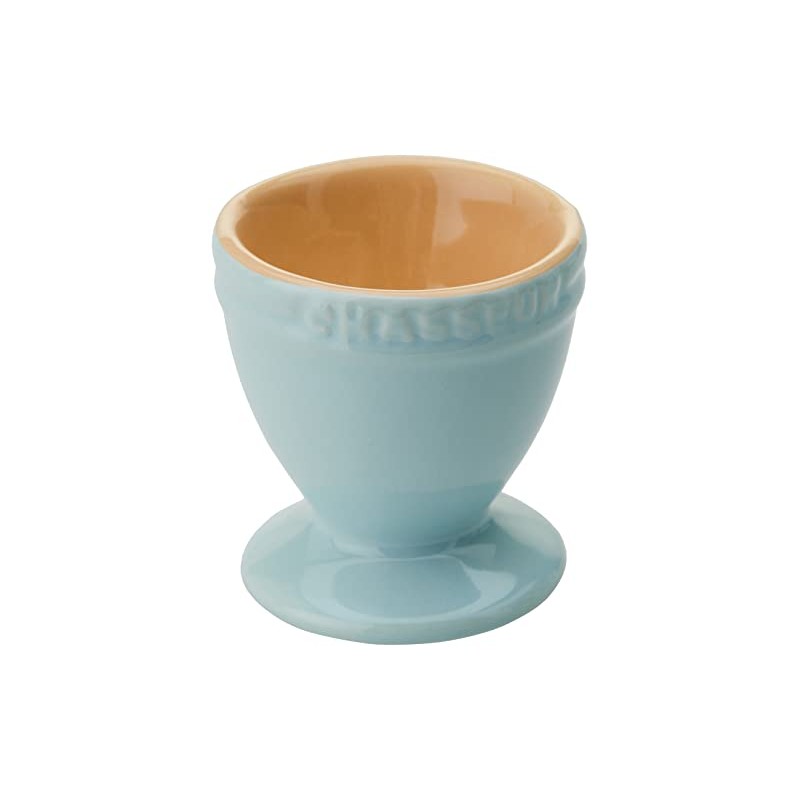 Chasseur La Cuisson Egg Cup 4-Piece Set, Duck Egg Blue