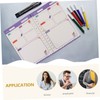 jojofuny Multi Function Notepad for Planning Undated Daily Scheduler with