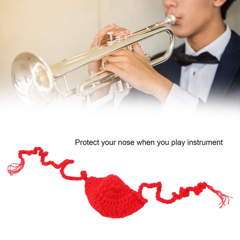 Nose Warmer Cover Single Woolen Yarn for Sleep Winter Musical