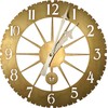 WEEMS & PLATH Solid Brass Jeffersonian Wall Clock - 16