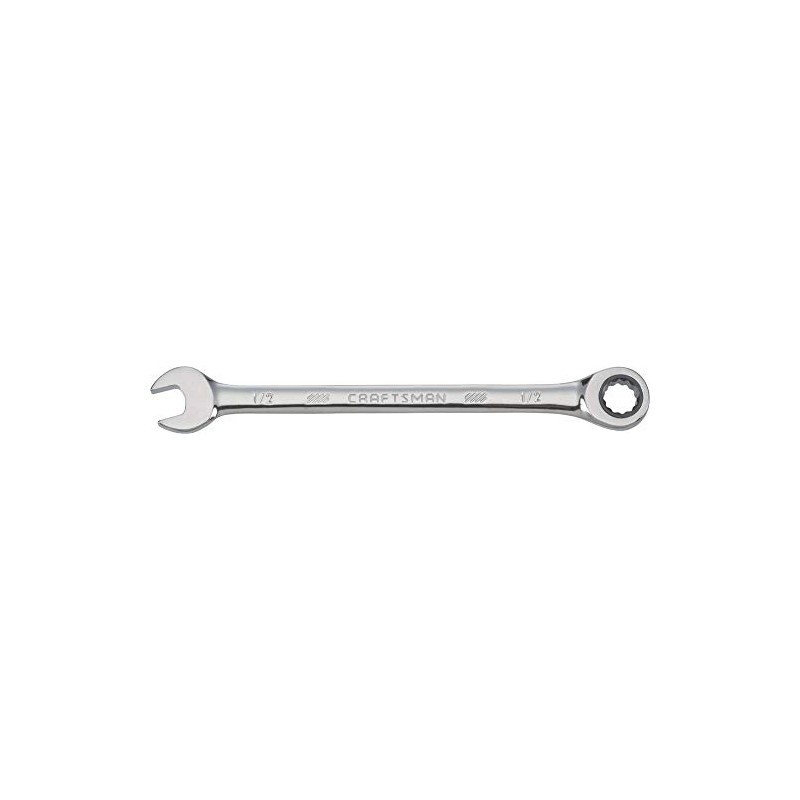 CRAFTSMAN Ratcheting Wrench, SAE, 1/2-Inch, 72-Tooth, 12-Point (CMMT42563)