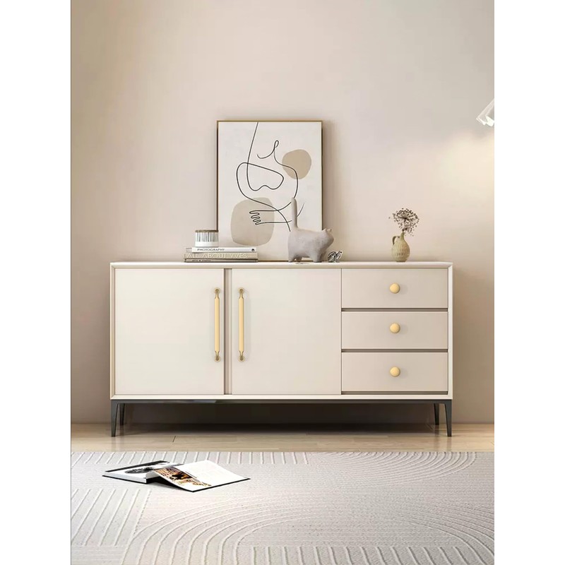 Asimerdeco 10 Pack Champagne Bronze Cabinet Knobs Single Hole Cabinet