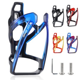 Bottle Holder Bicycle Drink Holder Bicycle Bottle Holder Improved Version Water Bottle Holder Bicycle Beautiful Unbreakable Lightweight Bicycle Bottle Holder Blue