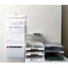 eserute A4 so-teddo 6 Tier Jumbo White/Clear x 3