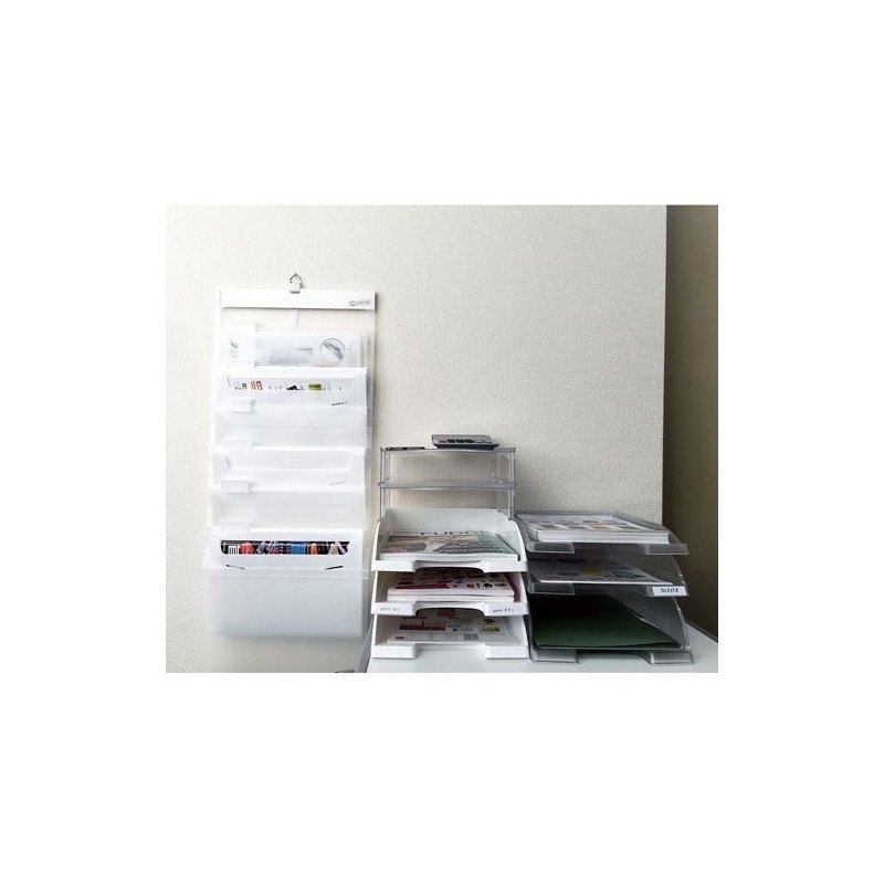 eserute A4 so-teddo 6 Tier Jumbo White/Clear x 3