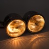 BENEALL Motorcycle Headlight Assembly Halogens Double Front Head light with