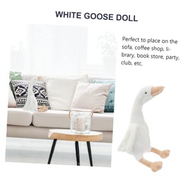 SUPVOX 1Pc Adorable Goose Doll Plush Decoration Premium Birthday Present for Unique Bedroom Ornament