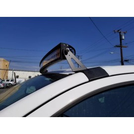 SMD  SIDE MOUNT for Toyota Tundra 50 inch  Curved Led Light Bar Bracket  2007 2015