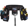 Tool Belt with Multiple Pockets，Adjustable and durable carpenter tool belt,electrician
