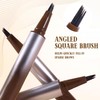 Eyebrow Pen with Precise Fork Tip, Waterproof, Sweat-Resistant, Natural Hair-Like