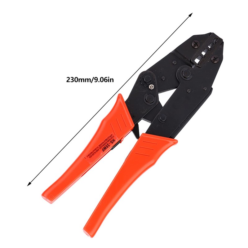 Wire Crimper, Wire Terminal Crimper Wire Crimping Tool with Handle