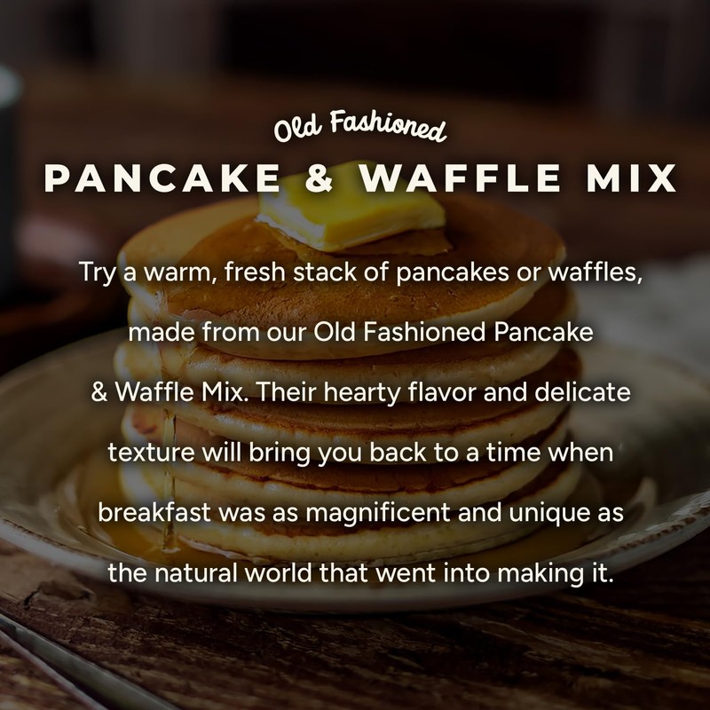 Snoqualmie Falls Lodge Old Fashioned Pancake & Waffle Mix, 24