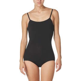 Capezio Women's Classic Camisole Leotard with Adjustable Straps, Black, Medium