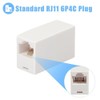 Awishwell RJ11 6P4C Inline Coupler, 4 Pack Phone Line Adapter,
