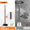 Garden Steel Tamper with 45 Inch Handle, Hand Ground Tamper