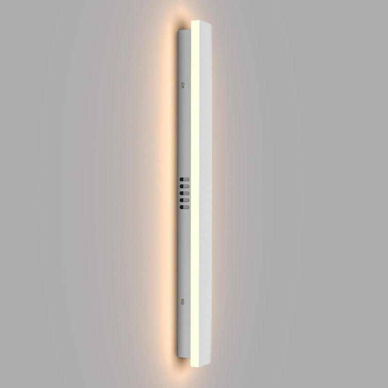 Outdoor Modern Metallic Wall Light LED Wall Sconce Fixture Rectangular