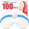 AZEN 100 Pack Sensor Covers, Adhesive Patches Waterproof, Waterproof Sensor