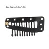 100pcs Hair Extension Clips Multipurpose 38mm 10 Teeth Wig Clips