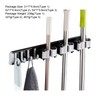 Mop Holder With Hooks Broom Holder Drilling & Nail-free Wall