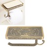 Toilet Paper Holder Multipurpose Retro Elegant Zinc Alloy Double Layer