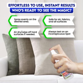 ZORBX Unscented Odor Eliminator for Strong Odor 2 Oz, Pack of 24 - Used in Hospitals & Healthcare Facilities - Advanced Trusted Formula, Fast-Acting Odor Remover Spray for Dog, Cat, House & Carpet